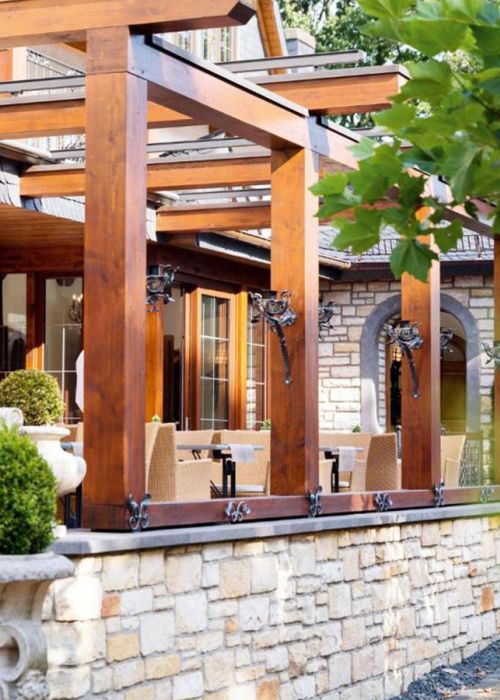 Terrasse Naturresort Hotel Tannenhof Großmaischeid